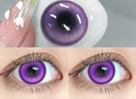 Lentille Violette Intense