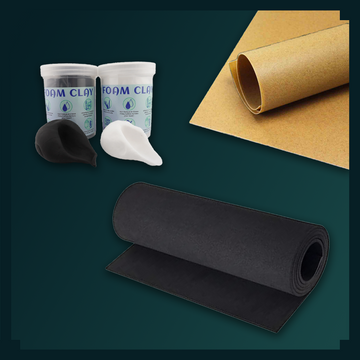 moueese eva worbla thermoplastique foam clay