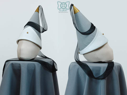 Patron Cosplay PDF – Chapeau Professeur des Sorcières – Filibert Patterns