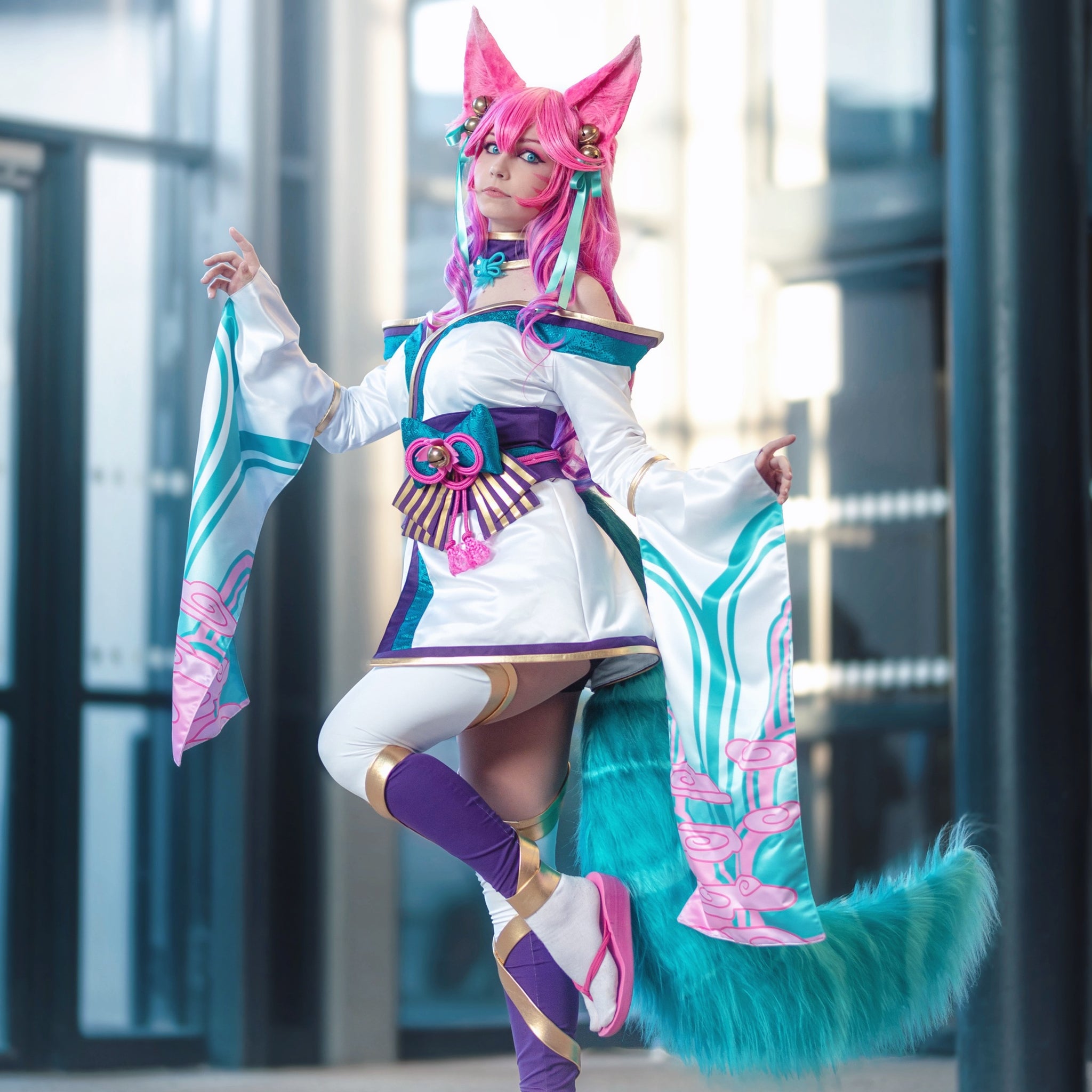 kisume cosplay ahri league of legend