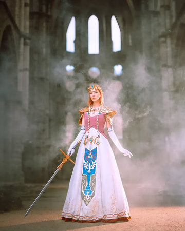 Ainlina cosplayée en zelda