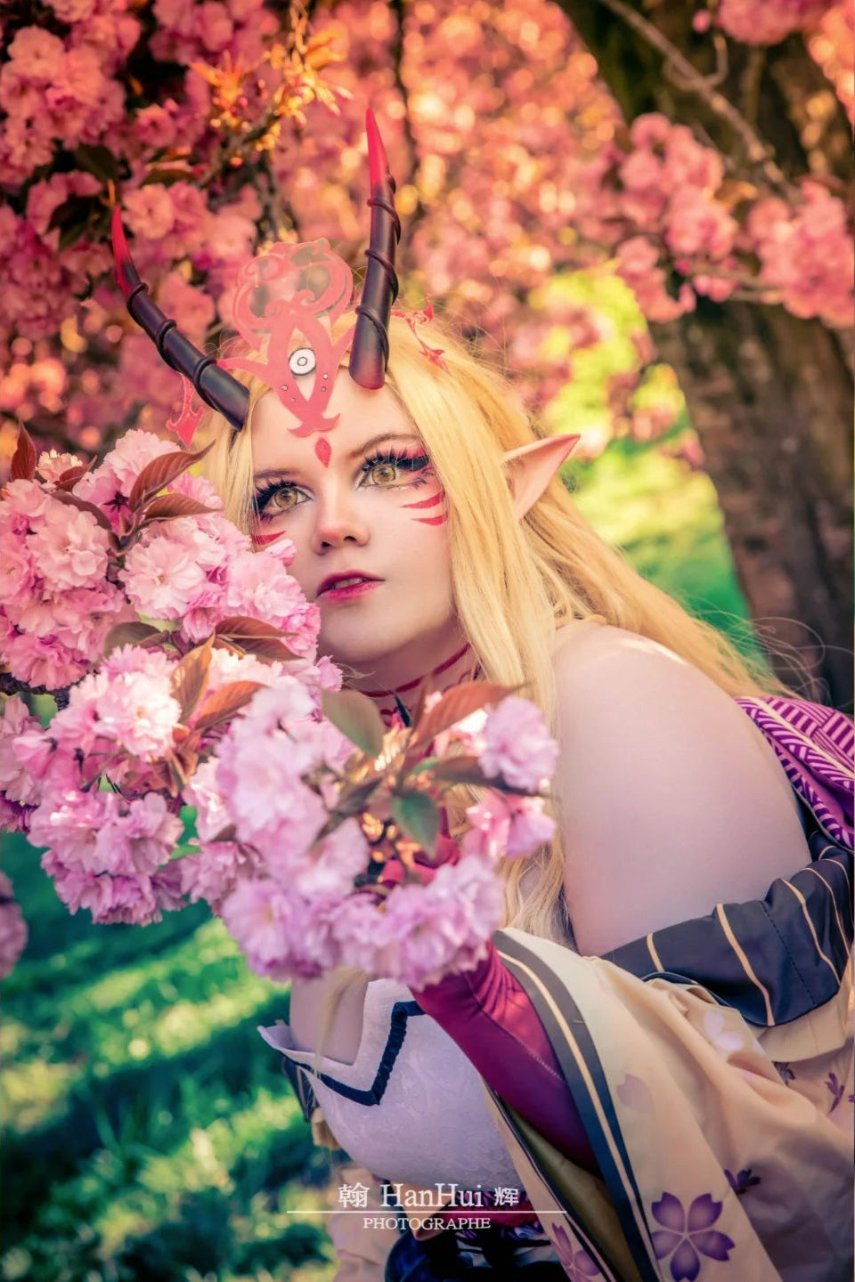 Hobbit Viking cosplayée en Ibaraki Doji de Fate