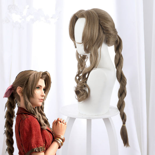 Aerith Gainsborough Wig - Final Fantasy