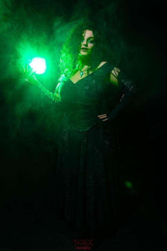 cosplay de bellatrix lestrange fait par aelis cosplay