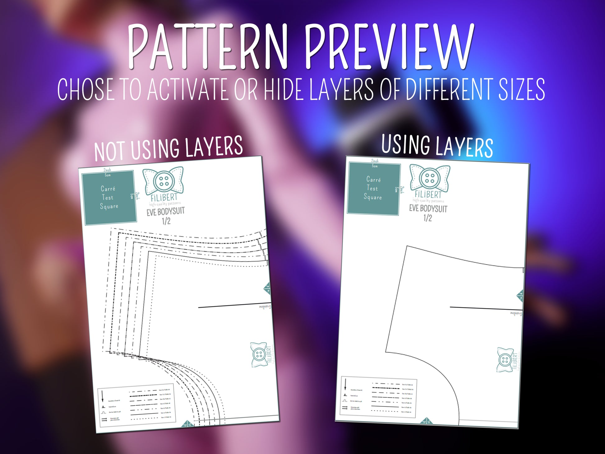 Patron Cosplay PDF - Combinaison extensible - Filibert Patterns - vue 8