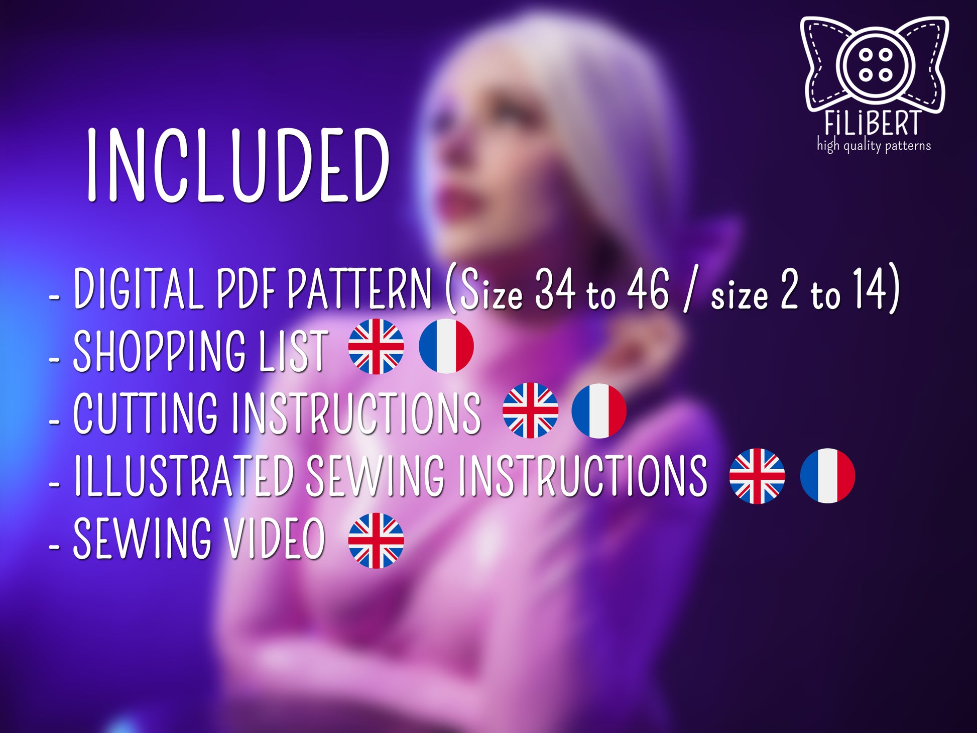 Patron Cosplay PDF - Combinaison extensible - Filibert Patterns - vue 7