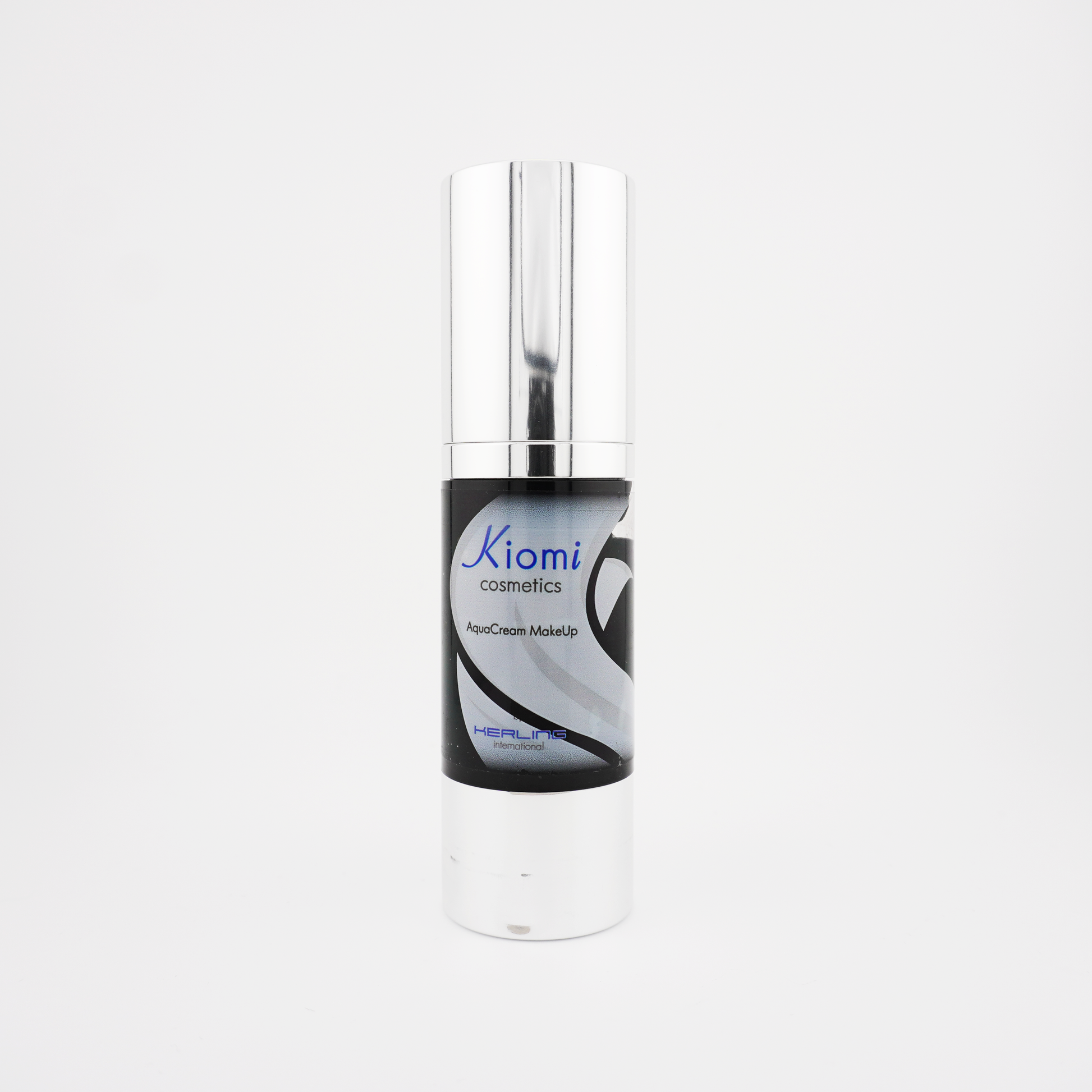 Photo du Bodypaint Kiomi AquaCream Noir 30ml – vue de face avec bouchon noir fermé, présentant le packaging cosmétique pour maquillage FX à base d’eau.

