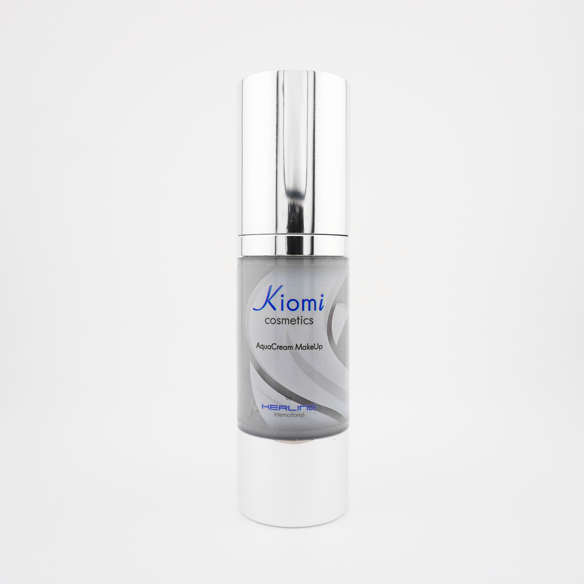 Photo du Bodypaint Kiomi AquaCream 30ml C03 – Gris, vue de face avec bouchon fermé, peinture corporelle à base d’eau pour maquillages cosplay neutres ou effets pierre.