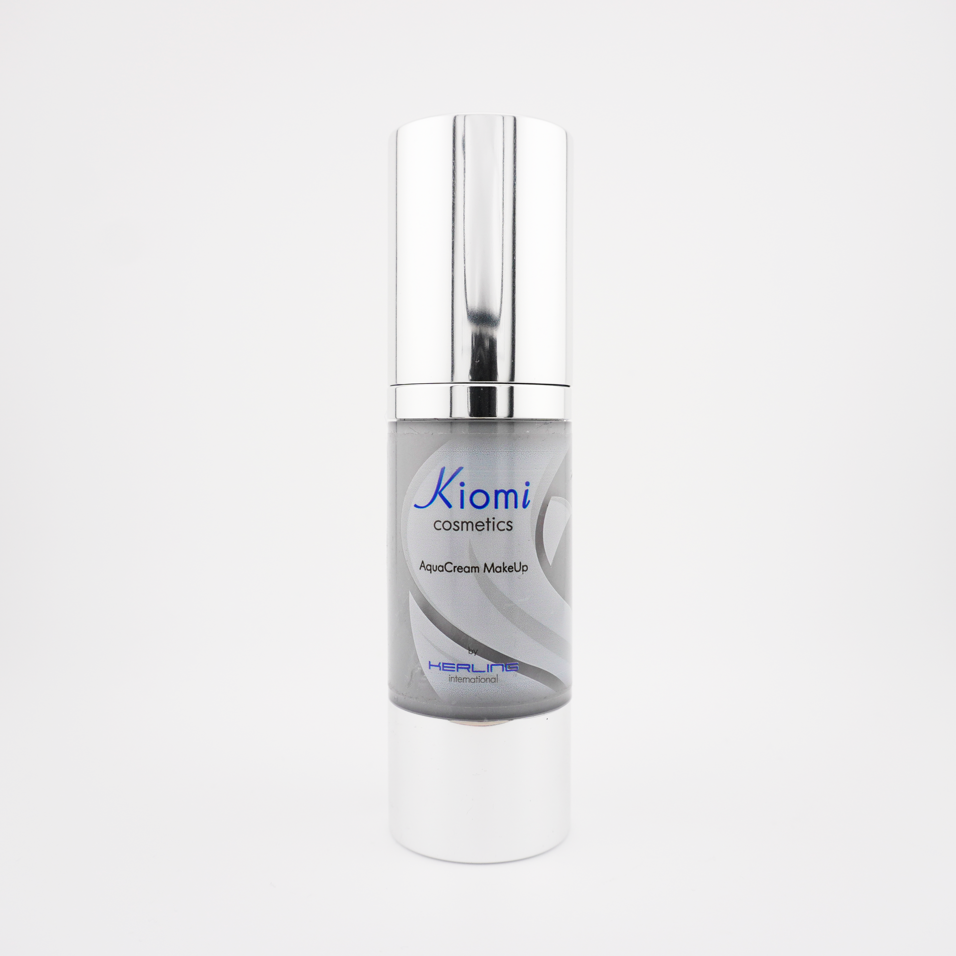 Photo du Bodypaint Kiomi AquaCream 30ml C03 – Gris, vue de face avec bouchon fermé, peinture corporelle à base d’eau pour maquillages cosplay neutres ou effets pierre.