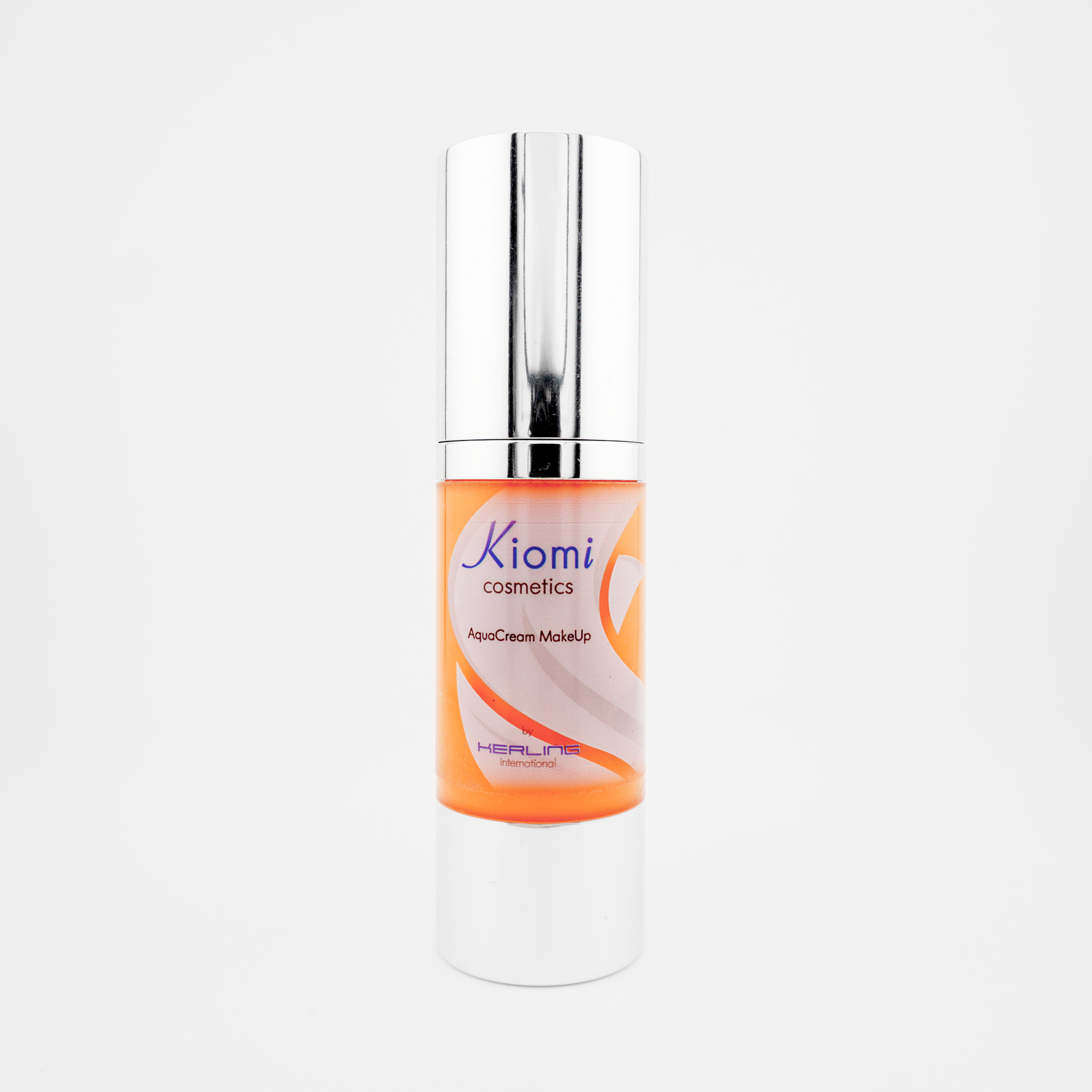 Photo du Bodypaint Kiomi AquaCream 30ml C43 – Orange, vue de face avec bouchon fermé, maquillage corporel à base d’eau pour effets cosplay et artistiques.