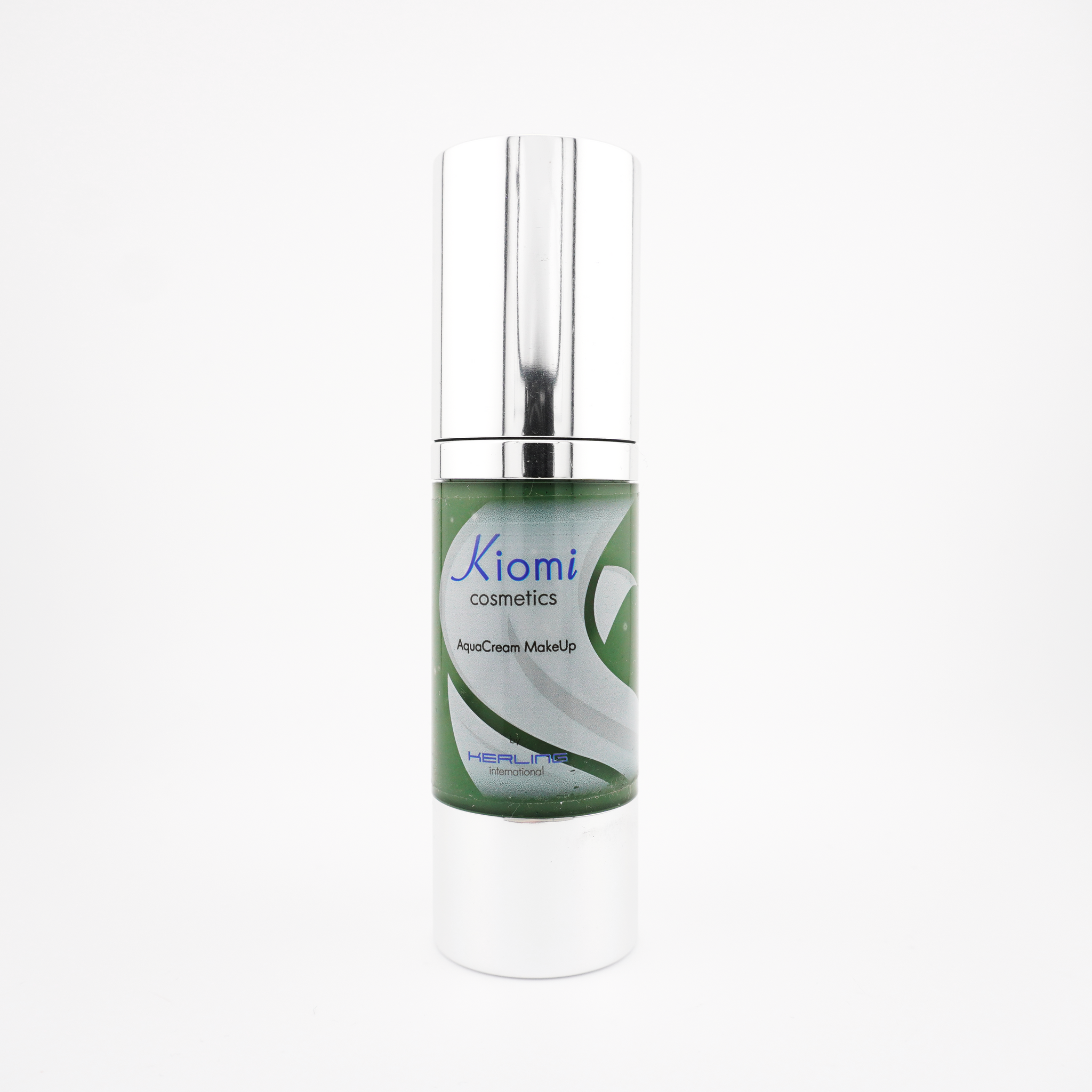 Photo du Bodypaint Kiomi AquaCream 30ml C61 – Vert foncé, vue de face avec bouchon fermé, peinture corporelle à base d’eau pour maquillages cosplay intenses ou naturels.