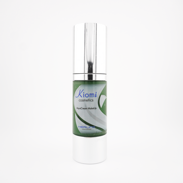 Photo du Bodypaint Kiomi AquaCream 30ml C61 – Vert foncé, vue de face avec bouchon fermé, peinture corporelle à base d’eau pour maquillages cosplay intenses ou naturels.
