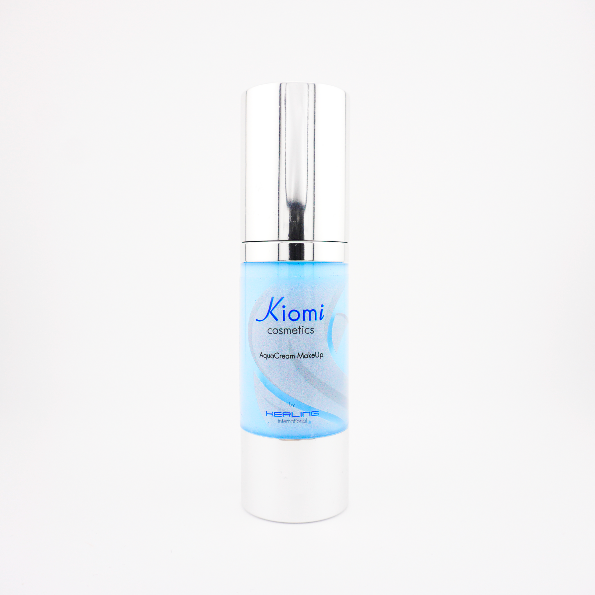 Photo du Bodypaint Kiomi AquaCream 30ml C91 – Bleu clair, vue de face avec bouchon fermé, peinture corporelle à base d’eau pour maquillage cosplay.