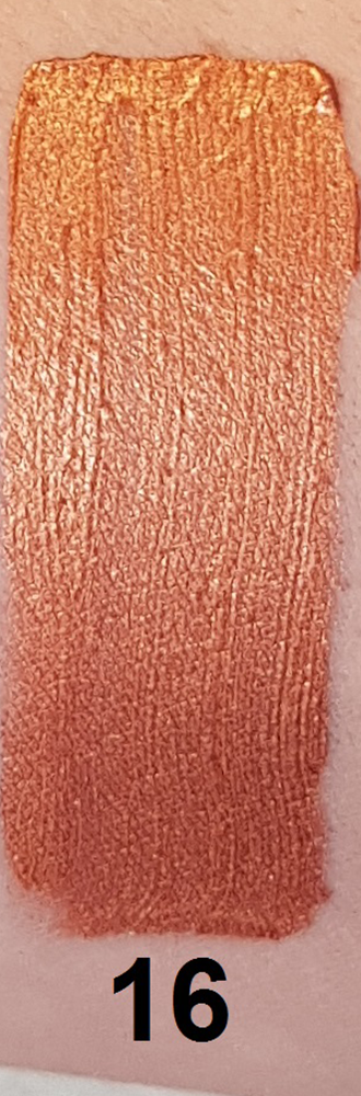 Bodypaint Kiomi AquaCream Metal 30ml C16 - Cuivre