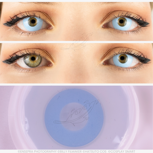 Light Blue Iris Lens