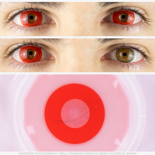 Red Iris Lens