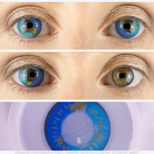 Lentille Bleu Sweet Anime