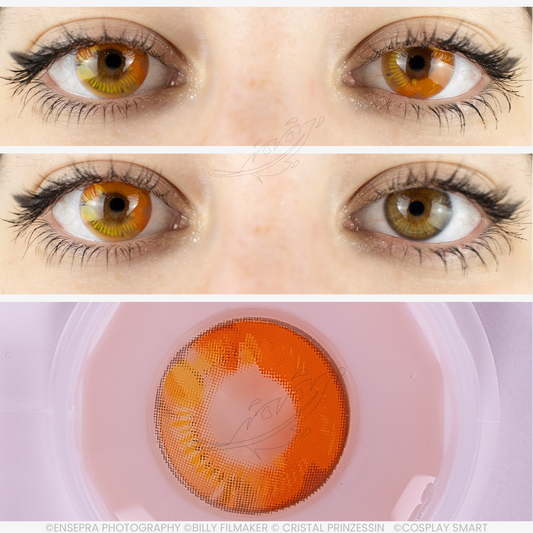 Lentille Orange Sweet Anime