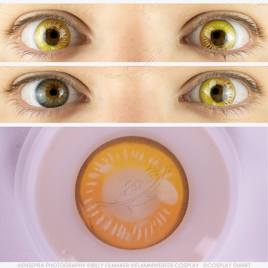 Sweet Anime Yellow Lens