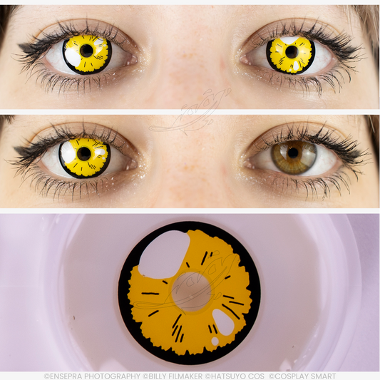 Moe Yellow UwU Lens