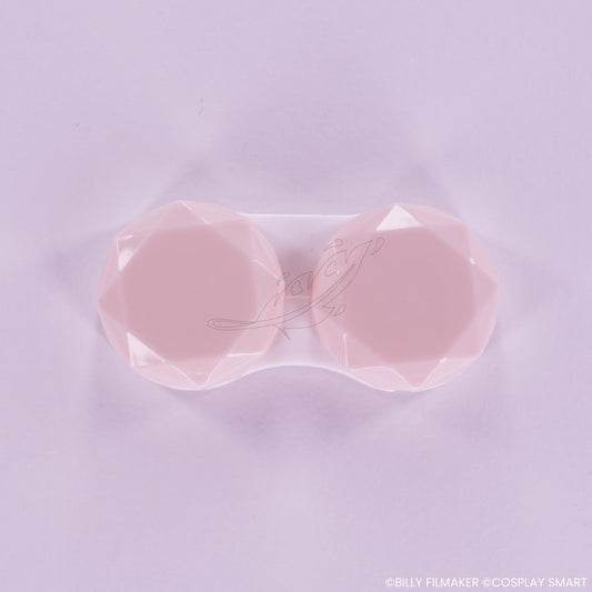 Boîte à lentilles rose