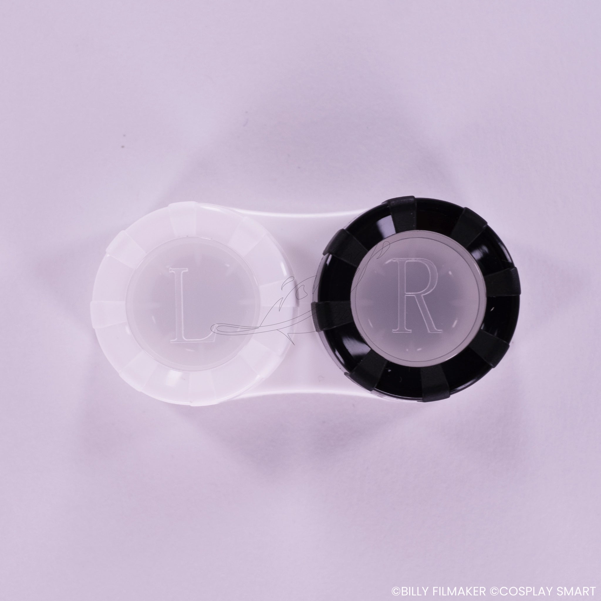 Black and white lens box