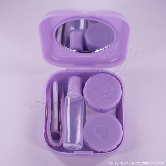 Kit boîte à lentilles Violet