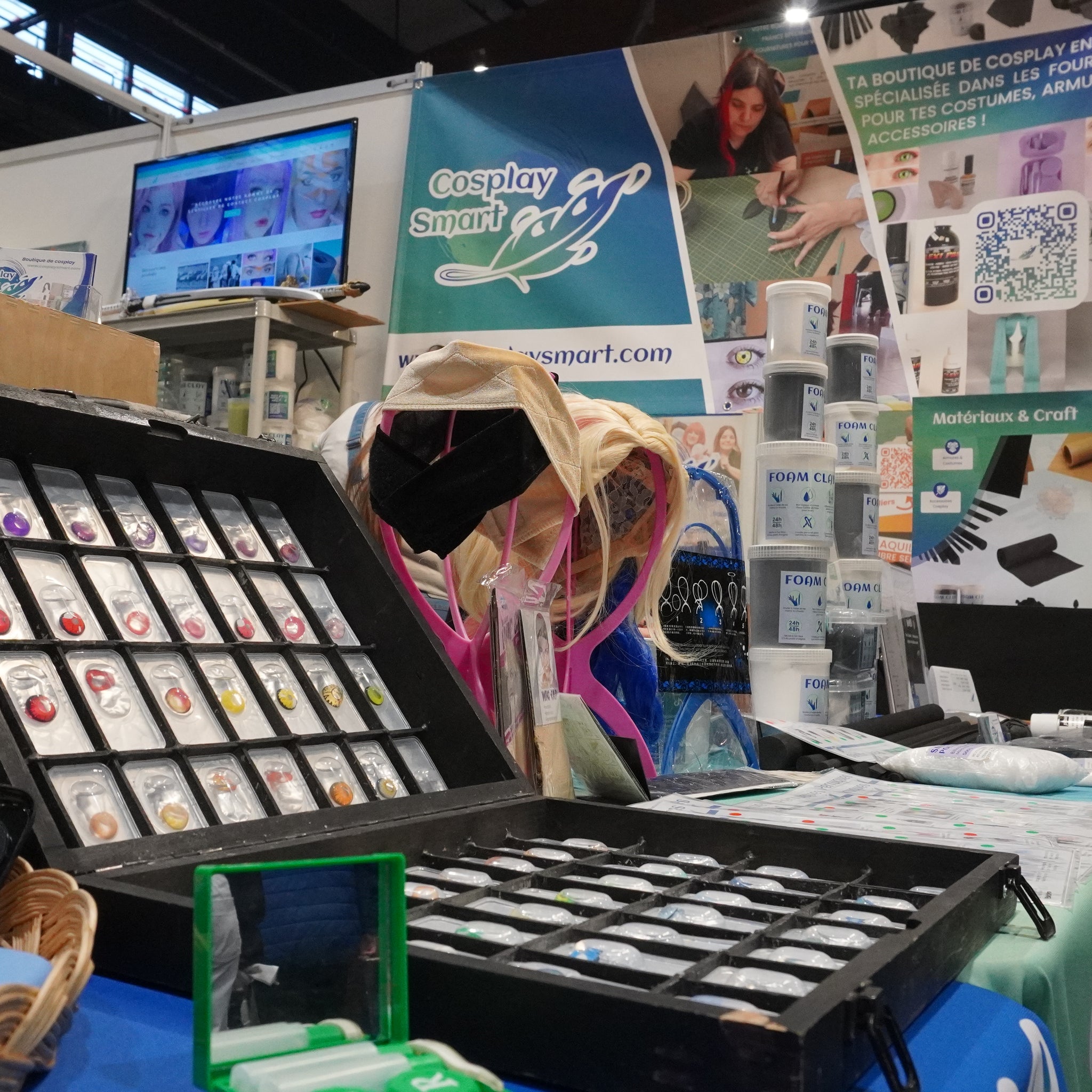photo du stand cosplay smart