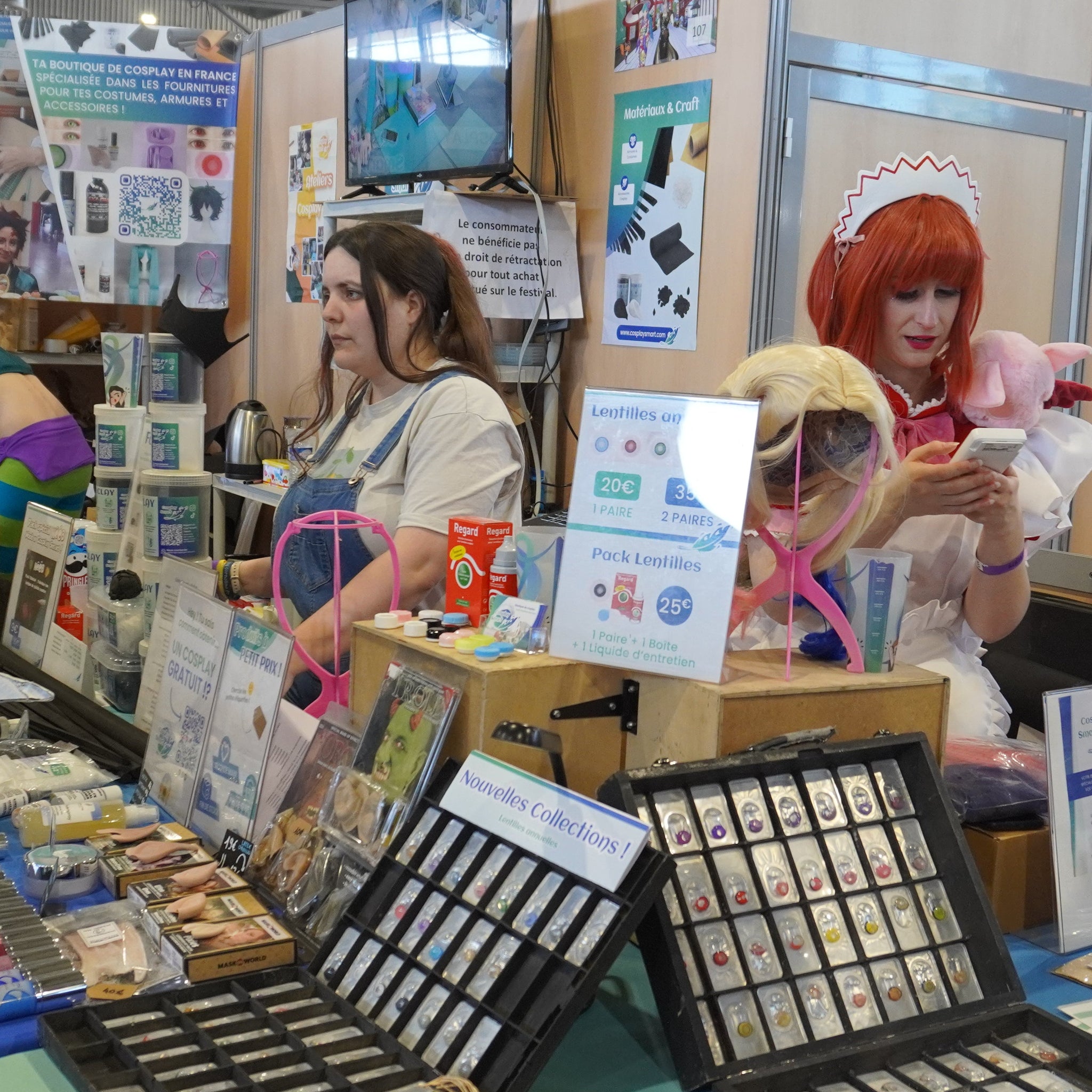 stand cosplay smart avec ohka et ichi