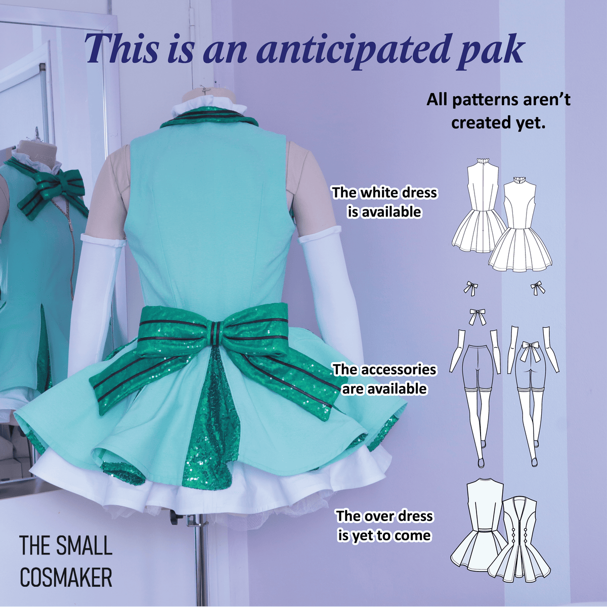 Patron Cosplay Idol – Prêt - Partez!! – Pack anticipé – PDF Couture - vue 11
