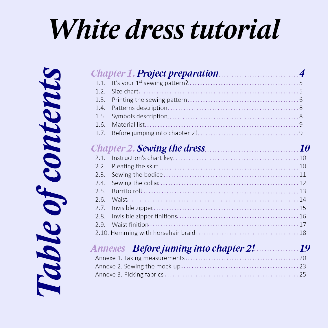 Patron Cosplay Idol – Prêt - Partez!! – Robe blanche – PDF Couture - vue 11