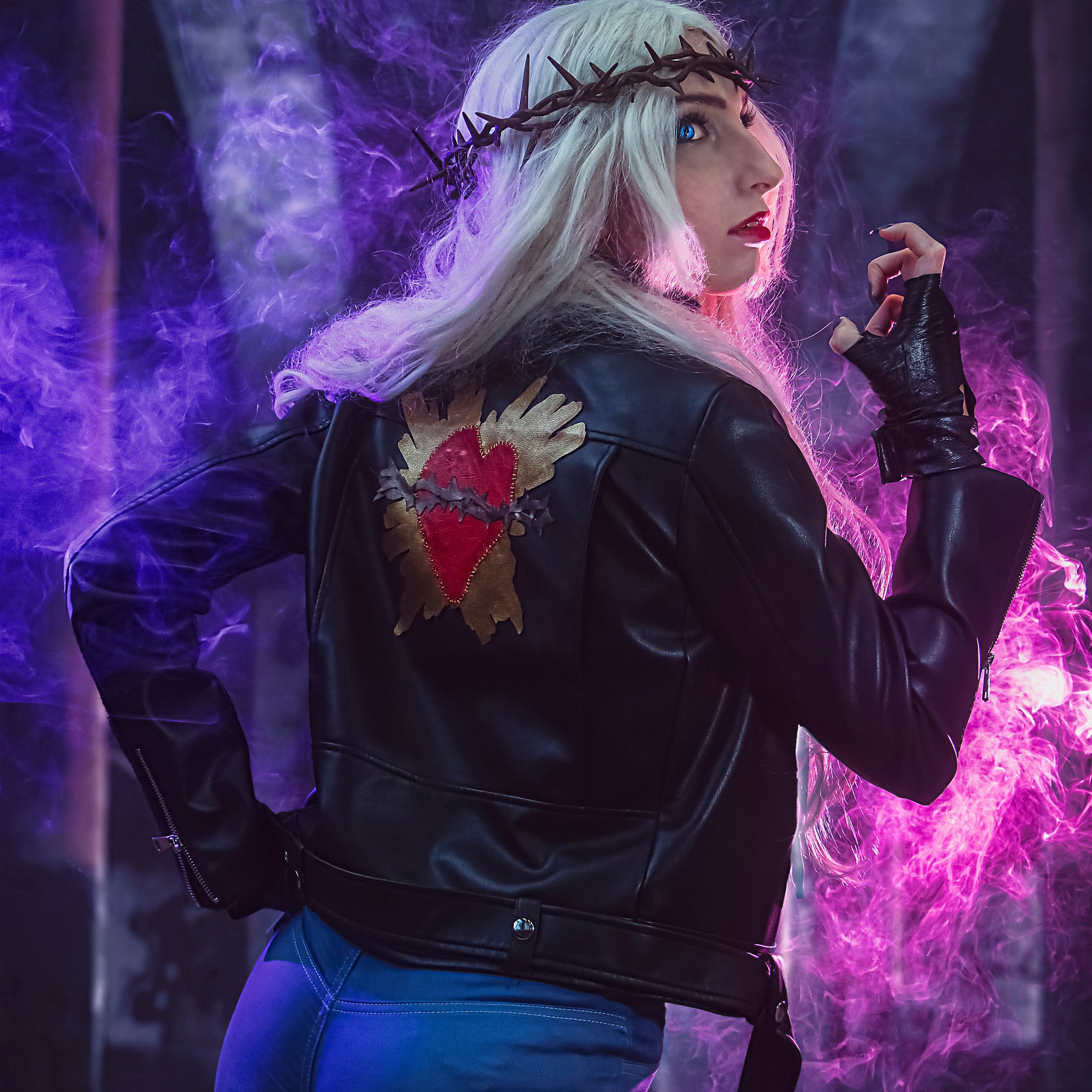 cosplay de hayan dans whiteblood fait par ensepra art