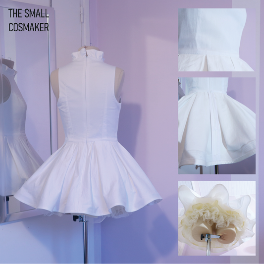 Patron Cosplay Idol – Prêt - Partez!! – Robe blanche – PDF Couture - vue 2