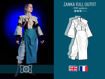 Patron Cosplay PDF – Tenue complète de nettoyeur – Filibert Patterns