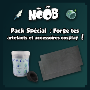 Pack Spécial Noob – Forge tes artefacts et accessoires cosplay