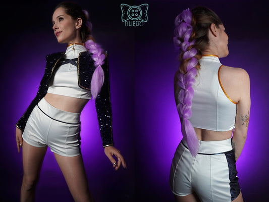 Patron Cosplay PDF - Ensemble tenue de scène Kpop - Filibert Patterns - vue 2