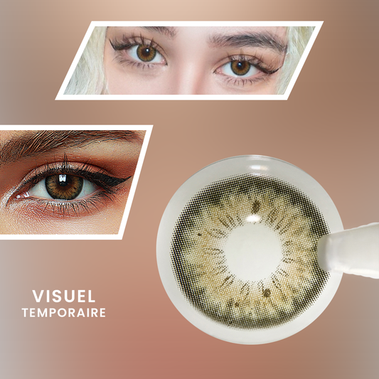 Lentille Brume Marron