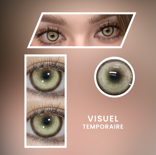 Lentille Jaune/Marron Nébuleuse