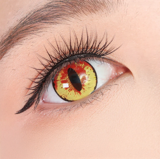 Lentille Orange Jaune Dragon V2