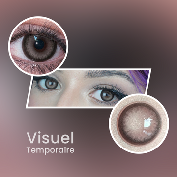 Lentille Envoutante Sombre Marron