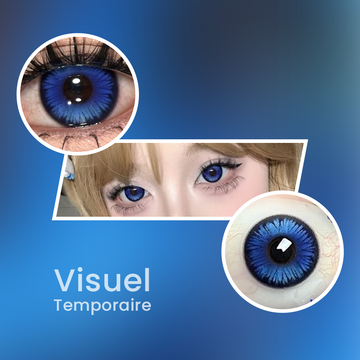 Lentille Papillon Bleu nuit