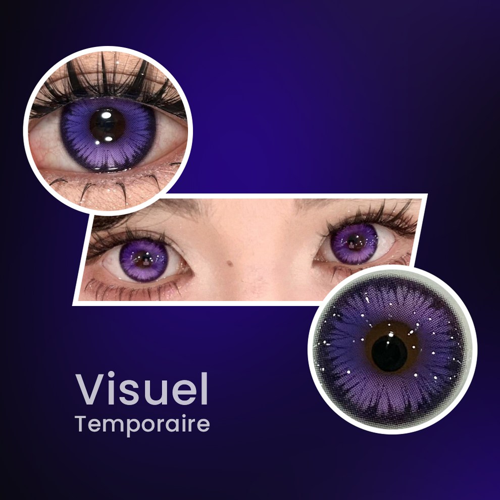 Lentilles Violettes - Lys Flower - 1 an
