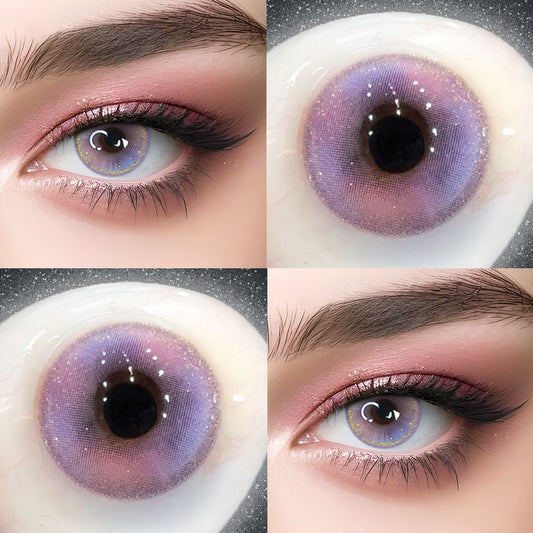 Lentilles pailettes rose