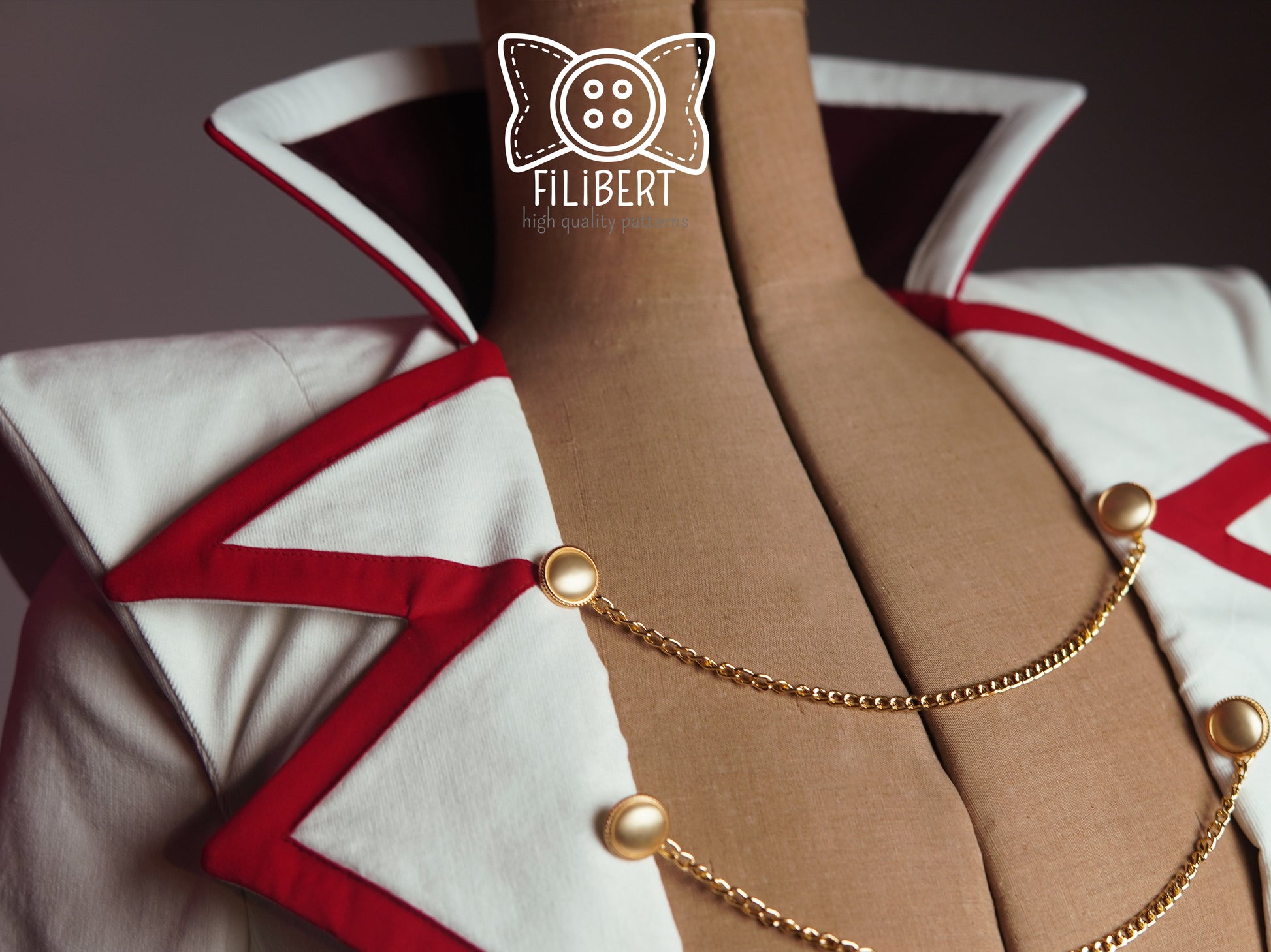 Patron Cosplay PDF - Veste Roi des enfers - Filibert Patterns - vue 3