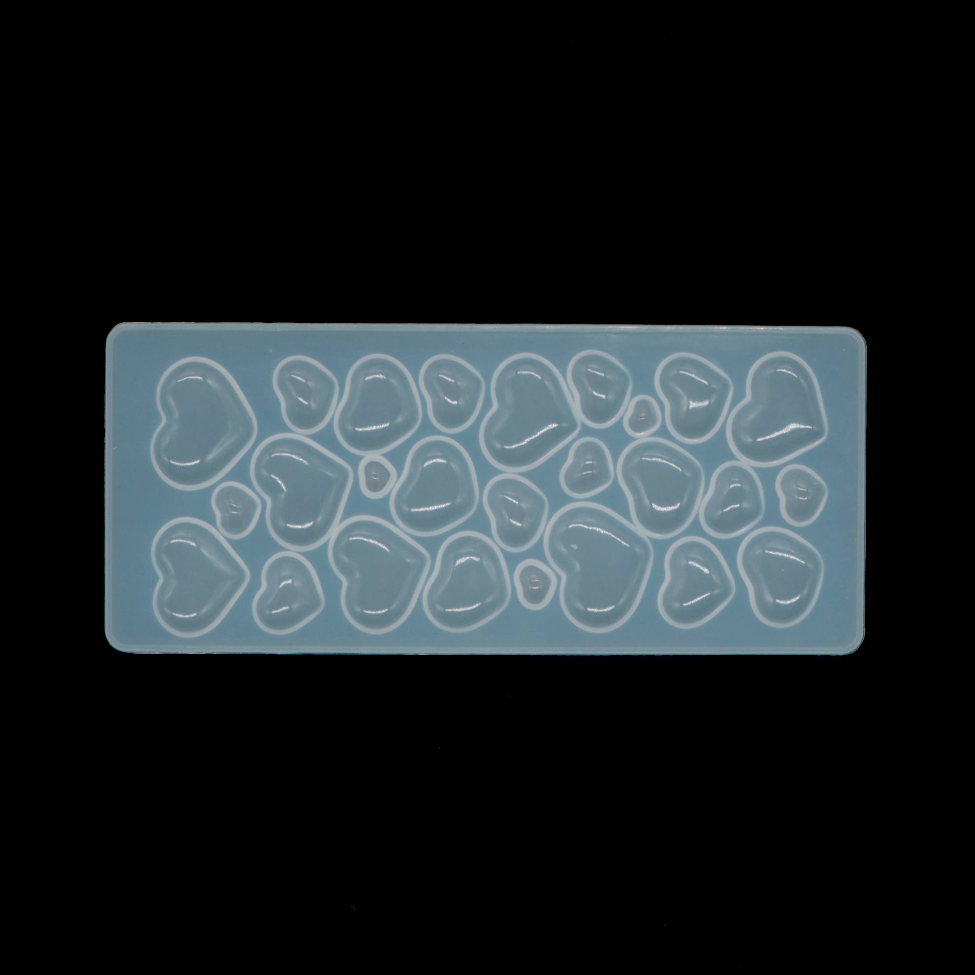 Moule Cœur en Silicone – Mini cœurs, Résine UV/Époxy, Bijoux DIY, Charms, Cosplay, Décorations Kawaii, Démoulage facile, silicone flexible, rendu brillant, moule silicone forme coeur, coeur bombé, moule a gateau silicone forme coeur, bijoux, bougie, coeur 3D, sacré, savon