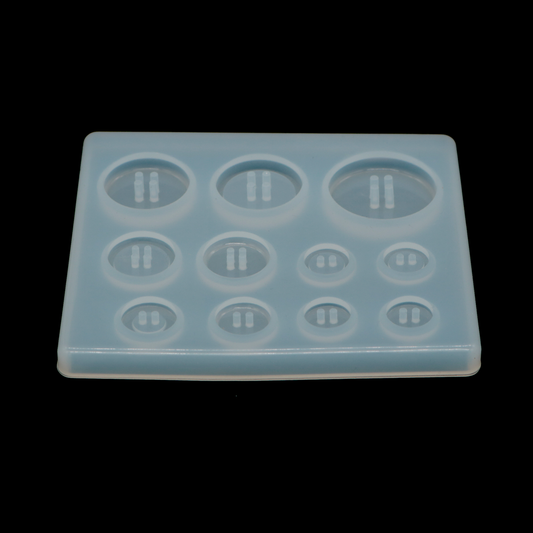 Moule Bouton en Silicone - 10 à 28 mm