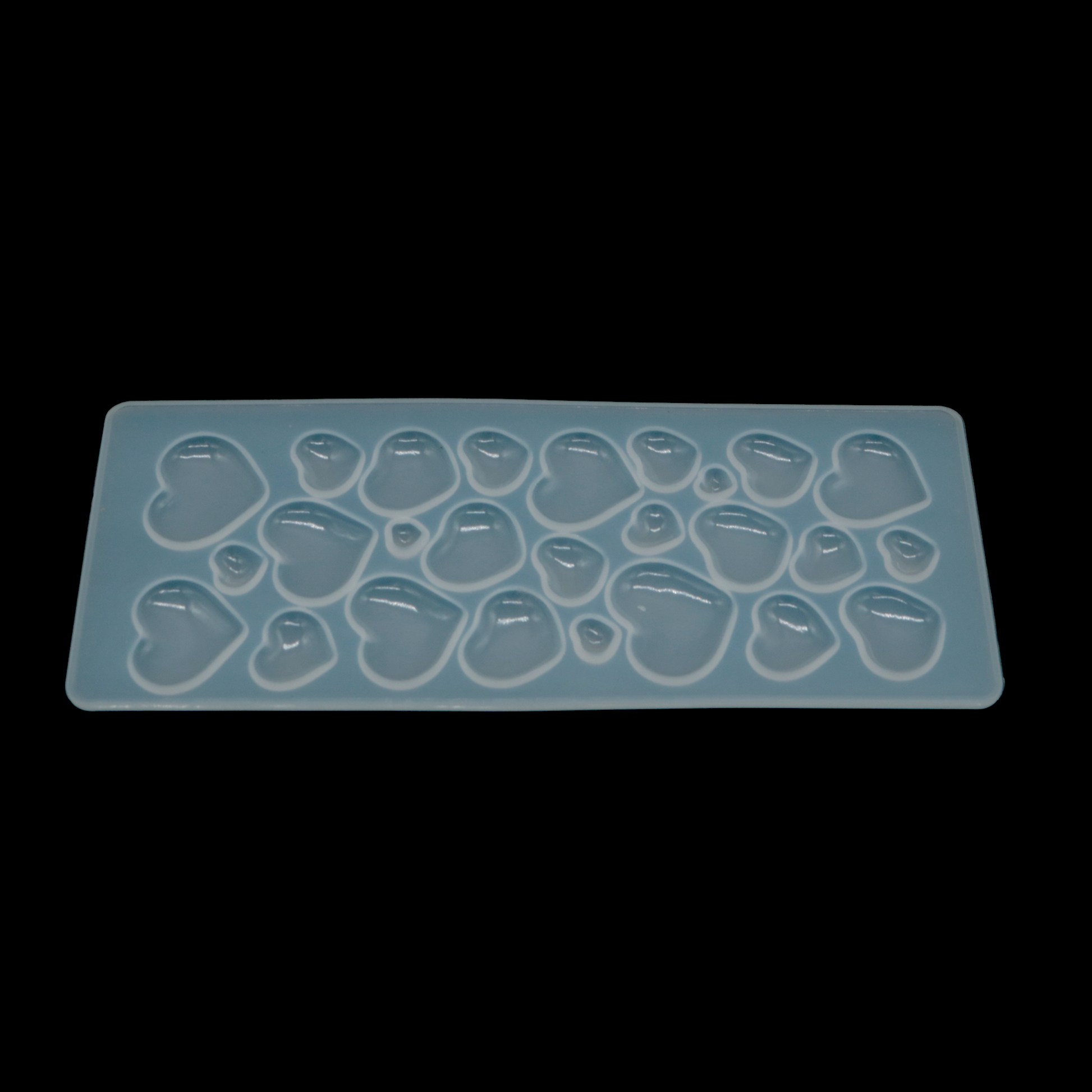 Moule Cœur en Silicone – Mini cœurs, Résine UV/Époxy, Bijoux DIY, Charms, Cosplay, Décorations Kawaii, Démoulage facile, silicone flexible, rendu brillant, moule silicone forme coeur, coeur bombé, moule a gateau silicone forme coeur, bijoux, bougie, coeur 3D, sacré, savon