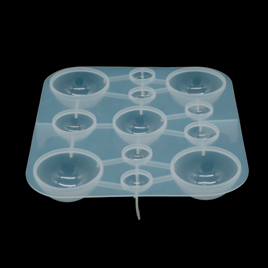Moule Demi-Sphère en Silicone - 25 à 70 mm