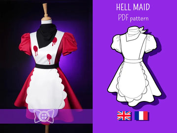 Patron Cosplay PDF - Soubrette des enfers - Filibert Patterns - vue 1