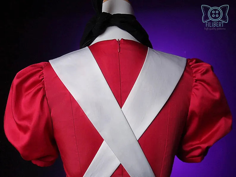 Patron Cosplay PDF - Soubrette des enfers - Filibert Patterns - vue 3